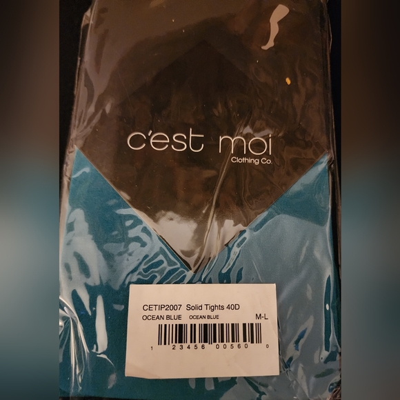New C'est Moi Solid Tights Differen Colour Size M-L (pack of 4). - Picture 2 of 5